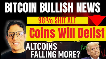 98% ALT COINS ARE GOING TO DELIST | Bitcoin and ALT COINS update | Binance Blockchain Week 2025