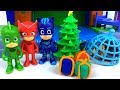 CUARTEL HEROES EN PIJAMAS ROMEO QUIERE ROBAR LOS REGALOS DE PAPA NOEL - JUGUETES DE PJ MASKS