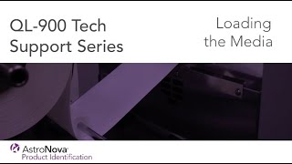QL-900 Technical Support: Loading the Media