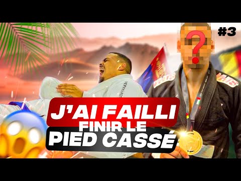 J’ai presque fini avec le pied cassé 😰 - Championnat du monde 2023 JJIF