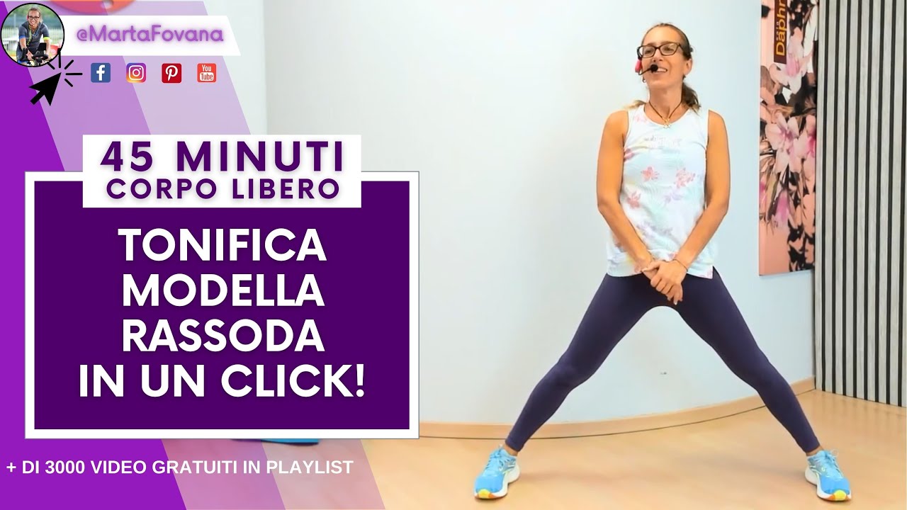 📌 Flessibilità & Tonicità - 45 min x una forma 🔝 // Allenamento Completo - 🆓 Workout