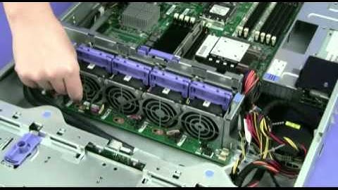 IBM System x3630 M3 - FRU - Remove Fan Cage