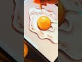 Cozy Fried Egg Drawing 🍳✨ | Relaxing Digital Art Short #digitaldrawing #procreate #egg