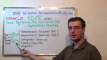1Z0-436 – Oracle Exam CPQ Cloud Service Test Essentials Questions