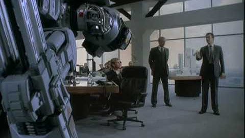 Robocop - Ed209 Scene - Bloody - Directors Cut