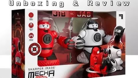 Sharper Image Mecha Rivals Remote Control Battle Robots | Toys Review