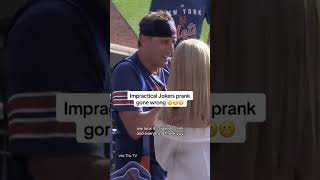 She was HEATED about this ball 😳 #impracticaljokers #baseball #mlb #sports