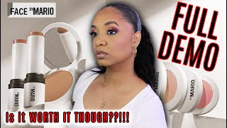 Makeup By Mario SOFT SCULPT COLLECTION...FULL DEMO....SWATCHES...An Actual Review! screenshot 3