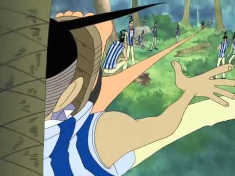 One Piece attaque finale - Luffy VS Mr.3 - Gomu gomu no Stamp