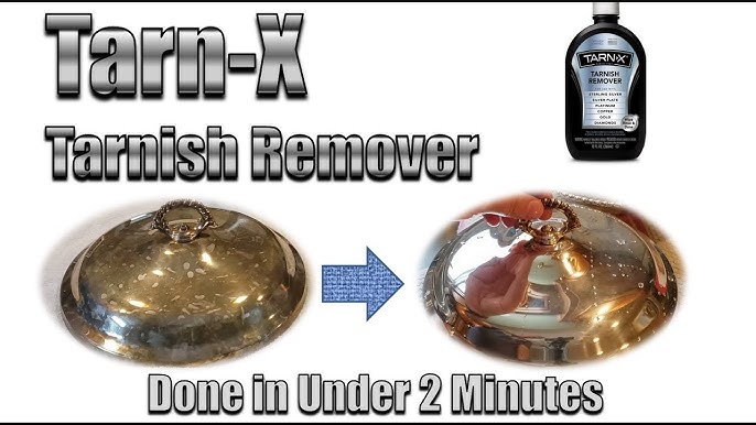How To Clean Silver At Home - Tarn-X Tarnish Remover Review - Clean Older  Silver Coins 