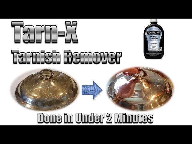 TARN-X Metal Polish / Tarnish Remover THIS STUFF WORKS! 