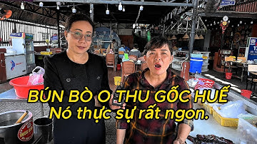 BÚN BÒ O THU GỐC HUẾ.  DC: 985 NGUYỄN DUY TRINH, PHƯỜNG BÌNH TRƯNG ĐÔNG QUẬN 2.TP.THỦ ĐỨC