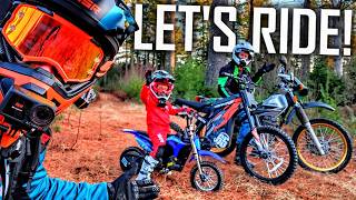 First Off Road Adventure Ride With My Son & Dad!