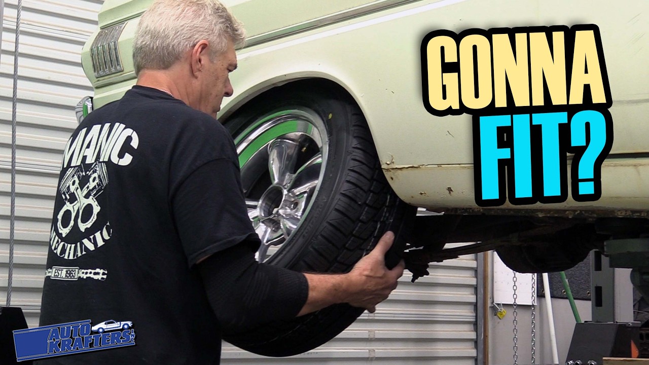 Will Wider Tires Fit This Classic Falcon?