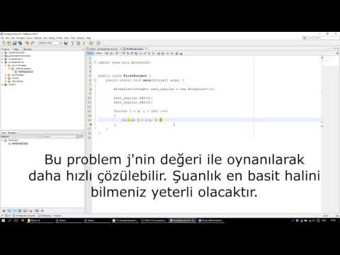 Bölüm 28 - JAVA Giriş Dersleri - Sınavlara Hazırlık İçin Örnek Sorular 1 'in Çözümü