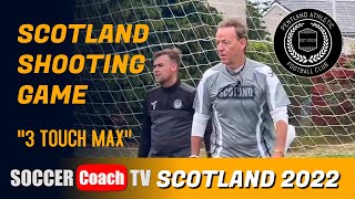 SoccerCoachTV - Try this Fun Shooting Game I did with Pentland Athletic FC in Scotland. screenshot 4