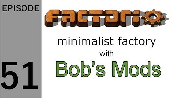 Factorio - Minimalist Factory with Bob