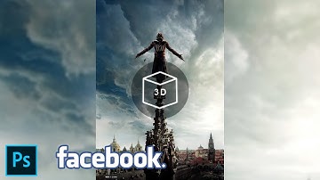 Create Facebook 3D Photos in Photoshop!  [quickly and easily]