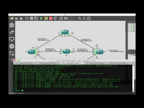 54. Implementación de EIGRP en IPv4 e IPv6 (ejercicio práctico)
