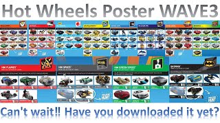 Hot Wheels 2021 Mainline Poster – Wave 3