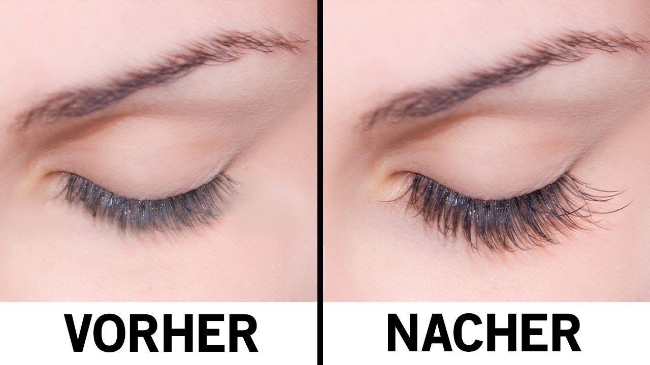 So Bekommst Du Dickere Wimpern Auf Naturliche Weise Youtube