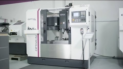OPTIMUM - F-105 CNC milling machine