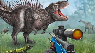 Dino Hunting Clash Deer Hunter Covert Strike Games 안드로이드 게임 플레이 screenshot 3