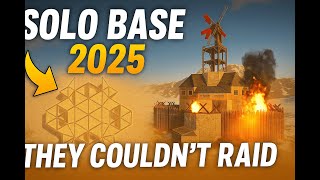 🔥 Solo Base They Couldn’t Raid – Double Bunker + Floor Stack | Rust Base Design #rust #rustbase 