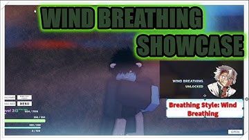 [CODES] WIND Breathing Full ShowCase In Slayers Unleashed |Roblox