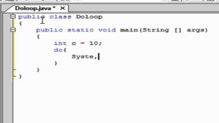 Do Loop - Java Basics