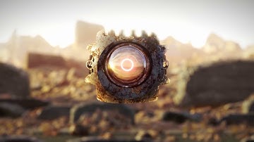 Robot Awakening - short made in Blender (EEVEE)