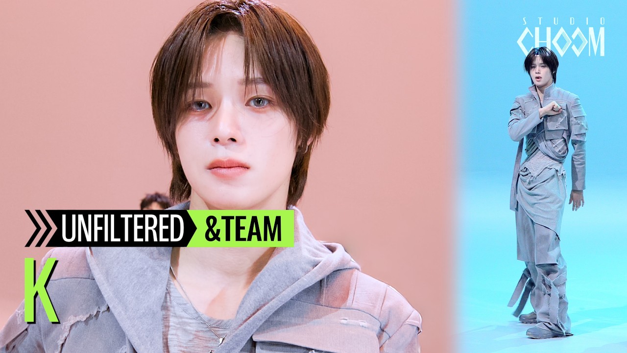 UNFILTERED CAM] &TEAM K(케이) 'We on Fire' 4K | STUDIO CHOOM