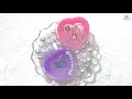 【レジン】💓いつもとちょっと違う枠が2重なハートシェイカーの作り方💓 레진아트 테두리가 두개 하트쉐이커 만들기✨ Resin Art