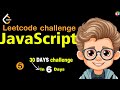 Javascript Leetcode Problems | Day 5 | #leetcode  #leetcodeproblems #javascript