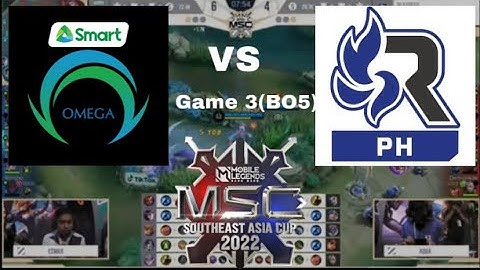 OMG VS RSG PH(LOWER BRACKET FINALS) GAME 3                                 #MLBB #MSC2022
