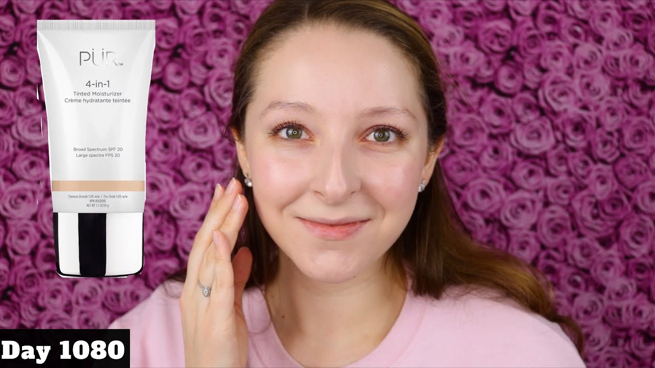 PUR 4 in 1 Tinted Moisturizer Review YouTube