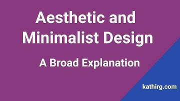 Aesthetic minimalist design- Heuristic Usability Principle - Jakob Nielsen - kathir mindtreasury