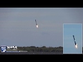 Dual Camera SpaceX CRS-16 Launch and Landing