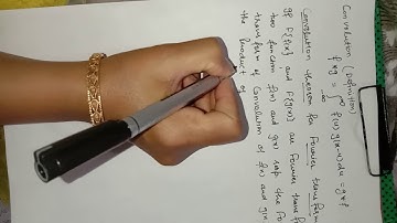 Fourier transform 4(1)# convolution theorem for Fourier transform