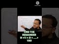 FIND THE REMAINDER 0! +1! + ....100!.. DEVIDED 12.. #emrs #pgtmath #nvs #dsssb # UP-PGT..