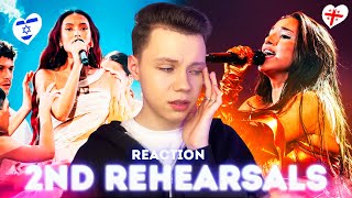 REACTION - 2ND REHEARSALS - DAY 7 | Вторые репетиции ЕВРОВИДЕНИЯ 2024 | Eurovision 2024