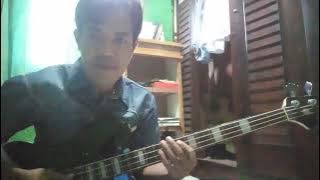 belajar cover bass tabir kepalsuan
