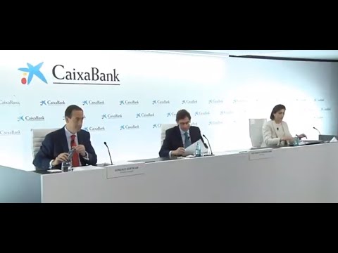 Rueda de prensa fusión CaixaBank - Bankia