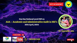 AAA – Academic and Administrative Audit in HEI’s