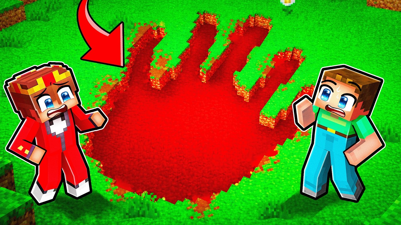 In Minecraft wurde in SEMUKRI CITY ein RIESIGER FUSSABDRUCK gefunden!