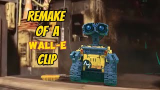 Stop motion Remake of a WALL-E clip