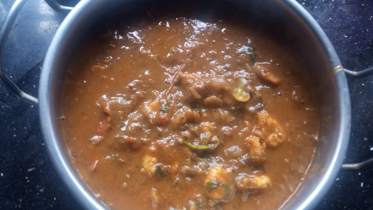 టెస్ట్ టేస్టీగా ఉండే చుక్కకూర పచ్చి రొయ్యలు కర్రీ