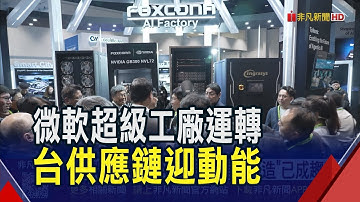 微軟AI超級工廠開始運轉!台供應商接單迎動能  鴻海增資美子公司49億 擴大AI伺服器產能｜非凡財經新聞｜20251114
