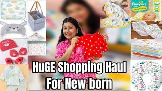 Newborn Essentials | Must Buy | *Huge*Newborn baby Shopping haul 👶नवजात शिशु की जरूरी चीजे