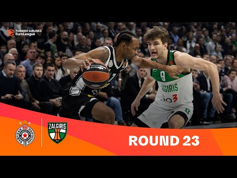 Partizan-Zalgiris | Round 23 Highlights | 2023-24 Turkish Airlines EuroLeague